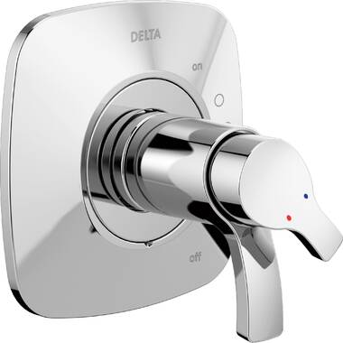 T552LF-WL Delta Tesla Wall Mounted Bathroom Faucet | Wayfair